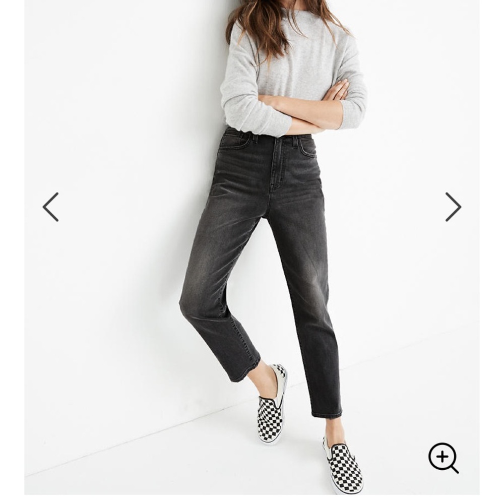 Madewell Mom Jean: Comfort Stretch - Dunstable 30